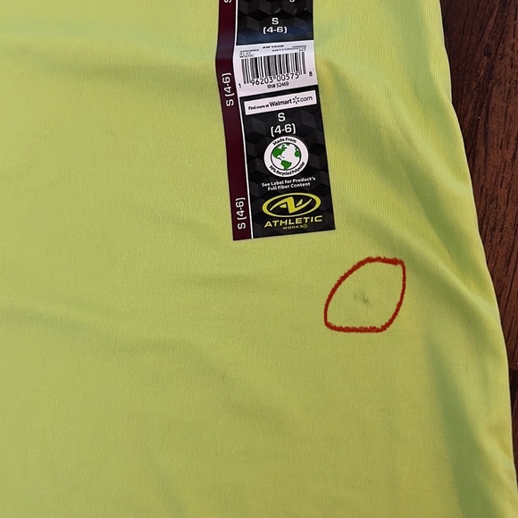 Set Athletic Works Gym Short & Top tank Size S (4-6) - Picture 10 of 11